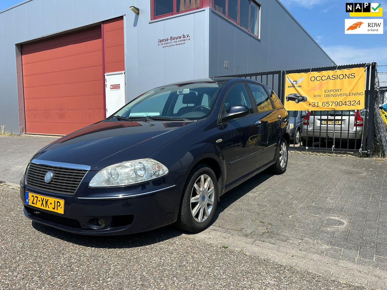Fiat Croma - 2.2-16V Dynamic TOP AUTO/Airco/Cruise/Alarm - AutoWereld.nl