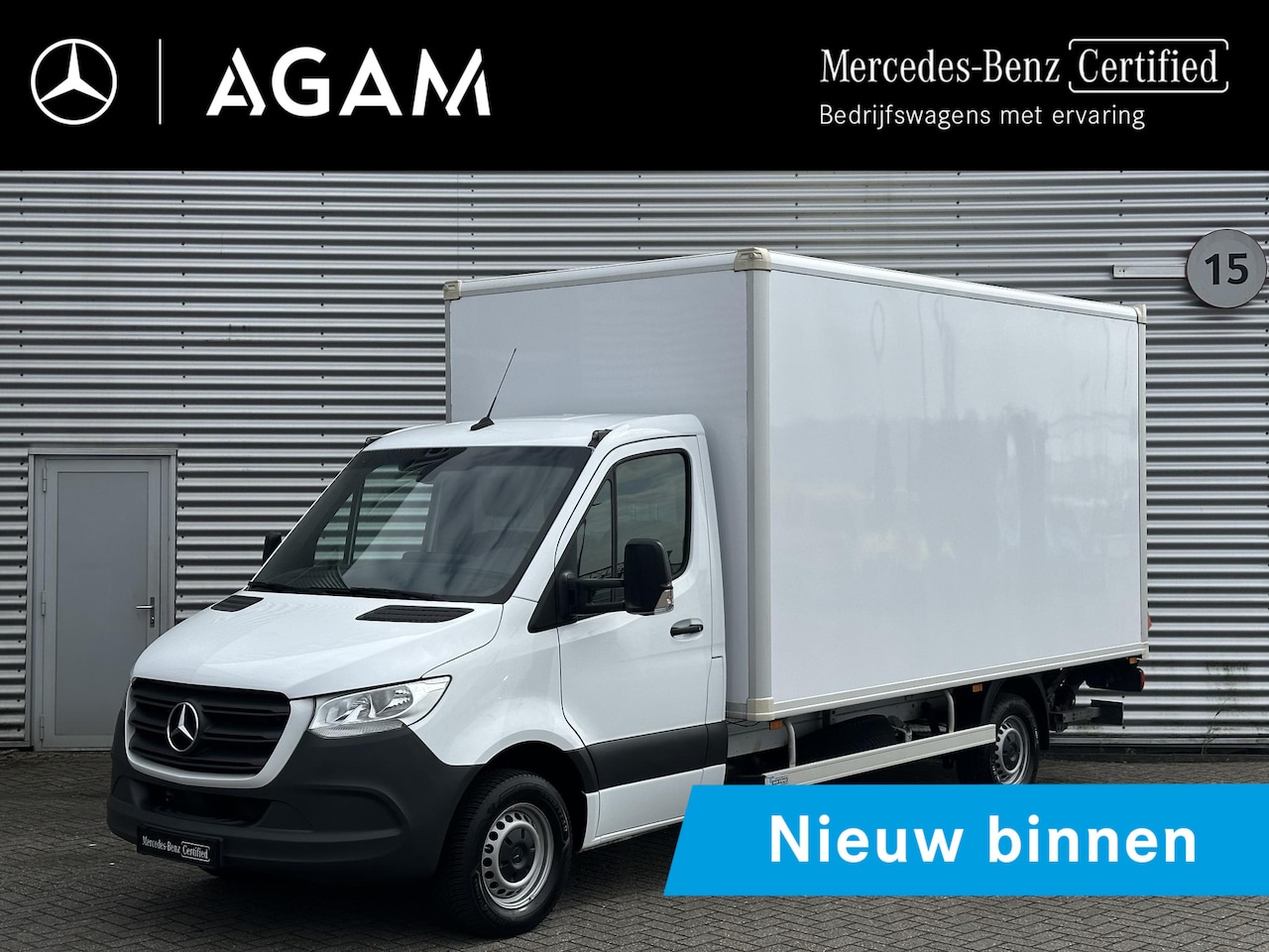 Mercedes-Benz Sprinter - 317 CDI Bakwagen Laadklep Automaat Airco Apple Carplay Navigatie | Origineel NL-Auto - AutoWereld.nl