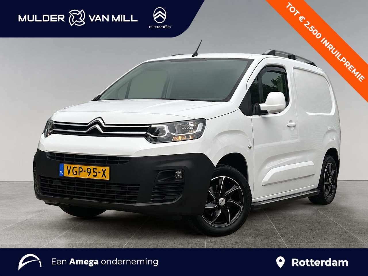 Citroën Berlingo - GB Club 1.5 BlueHDi 100pk | TREKHAAK | 3-ZITS | LAGE KM-STAND! | DAKRAILS | APPLE CARPLAY - AutoWereld.nl