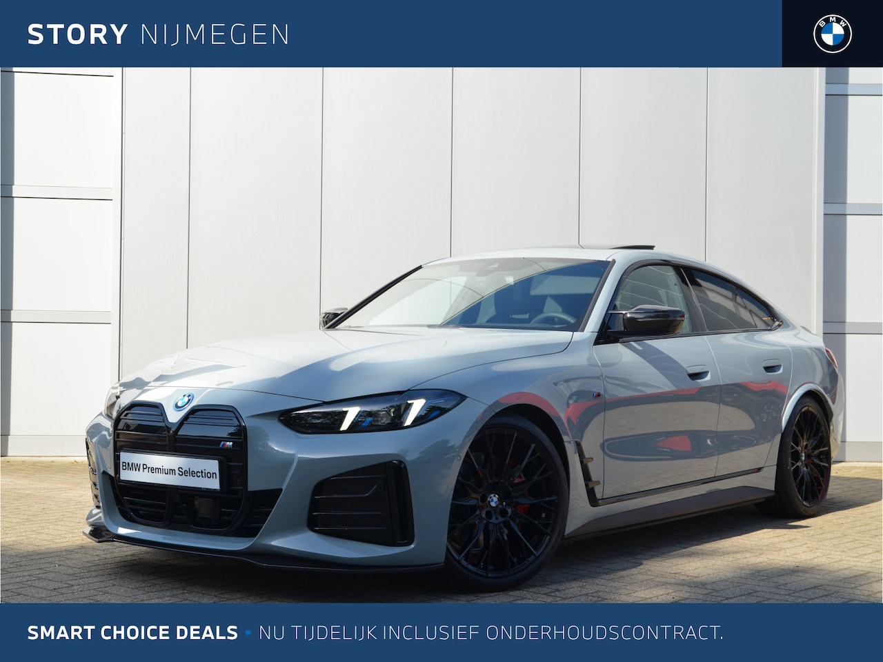 BMW i4 - eDrive40 M Sport / Schuif-kanteldak / Adaptieve LED / Parking Assistant Plus / Comfort Acc - AutoWereld.nl