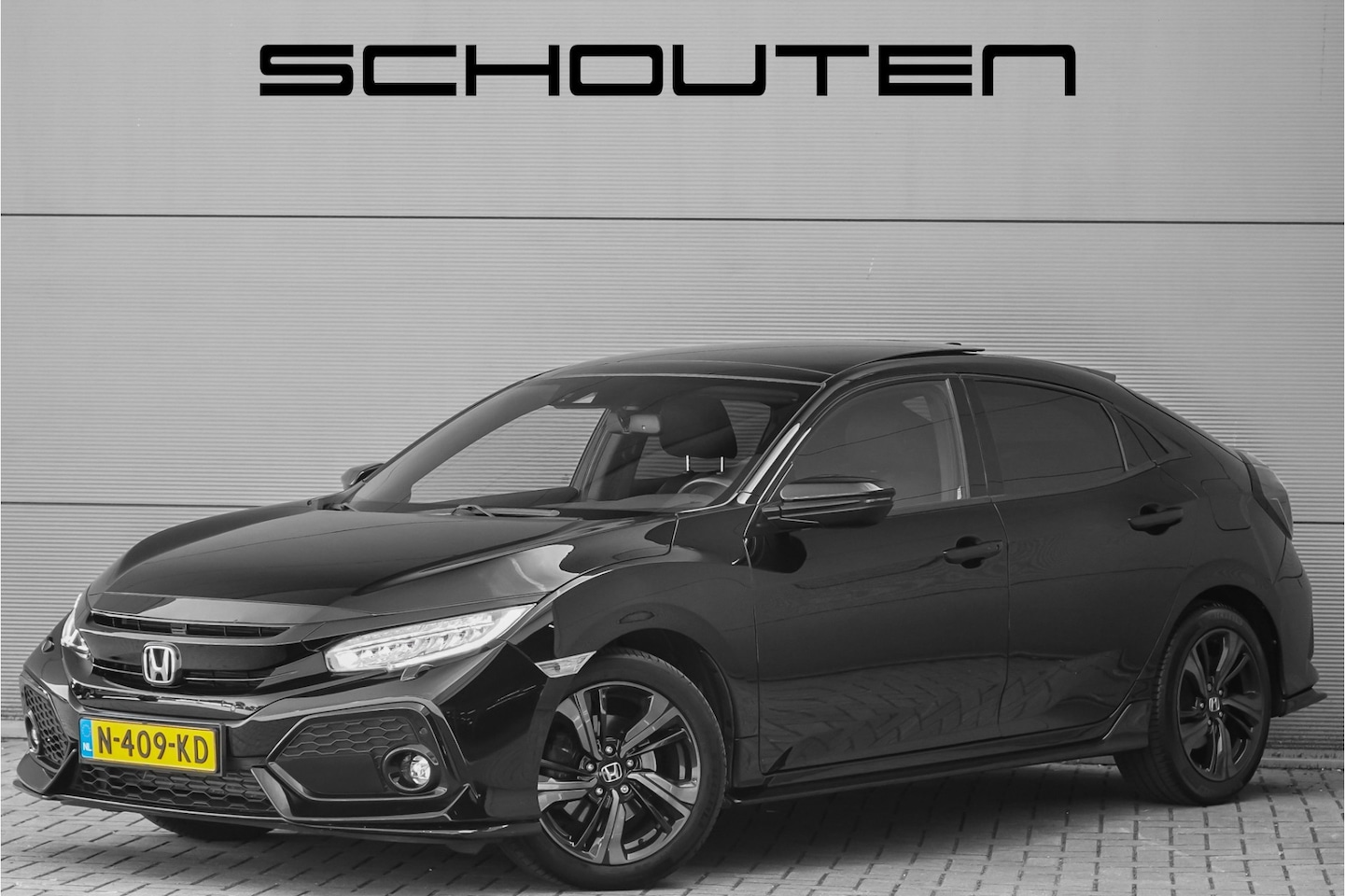 Honda Civic - 1.5 i-VTEC Sport Plus Stoelverw Schuifdak ACC - AutoWereld.nl