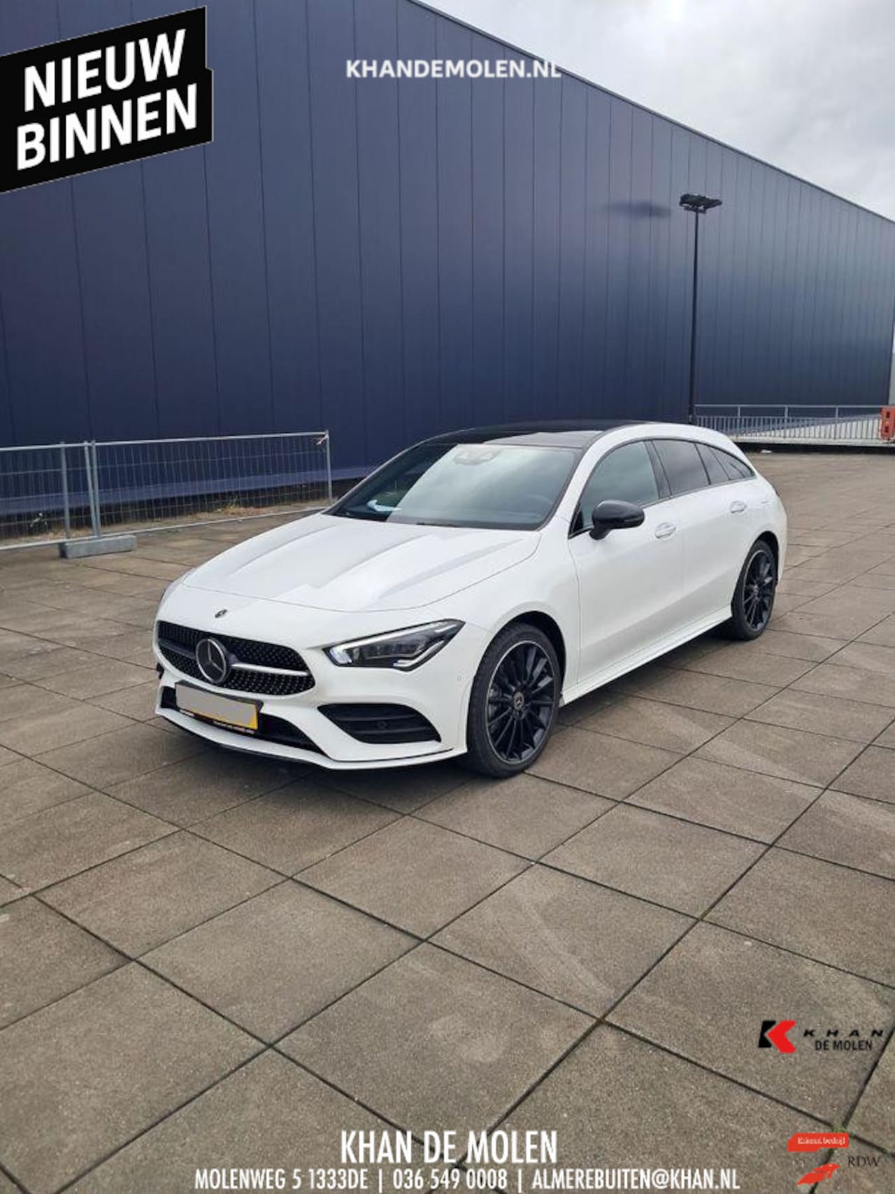 Mercedes-Benz CLA-klasse Shooting Brake - 250 e AMG Line BOMVOL|Pano|Burmester|Memory|Elektr. Achterklep|Sfeerverlichting - AutoWereld.nl