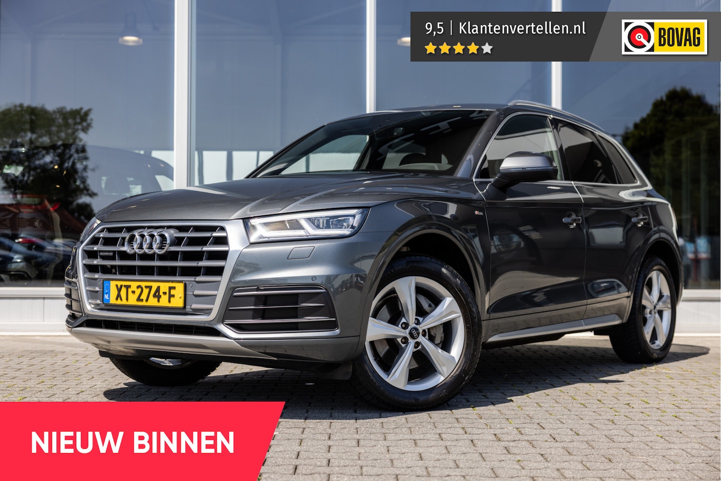 Audi Q5 - 2.0 TFSI quattro Sport S Line Edition | Trekhaak | 2x S-Line | B&O - AutoWereld.nl