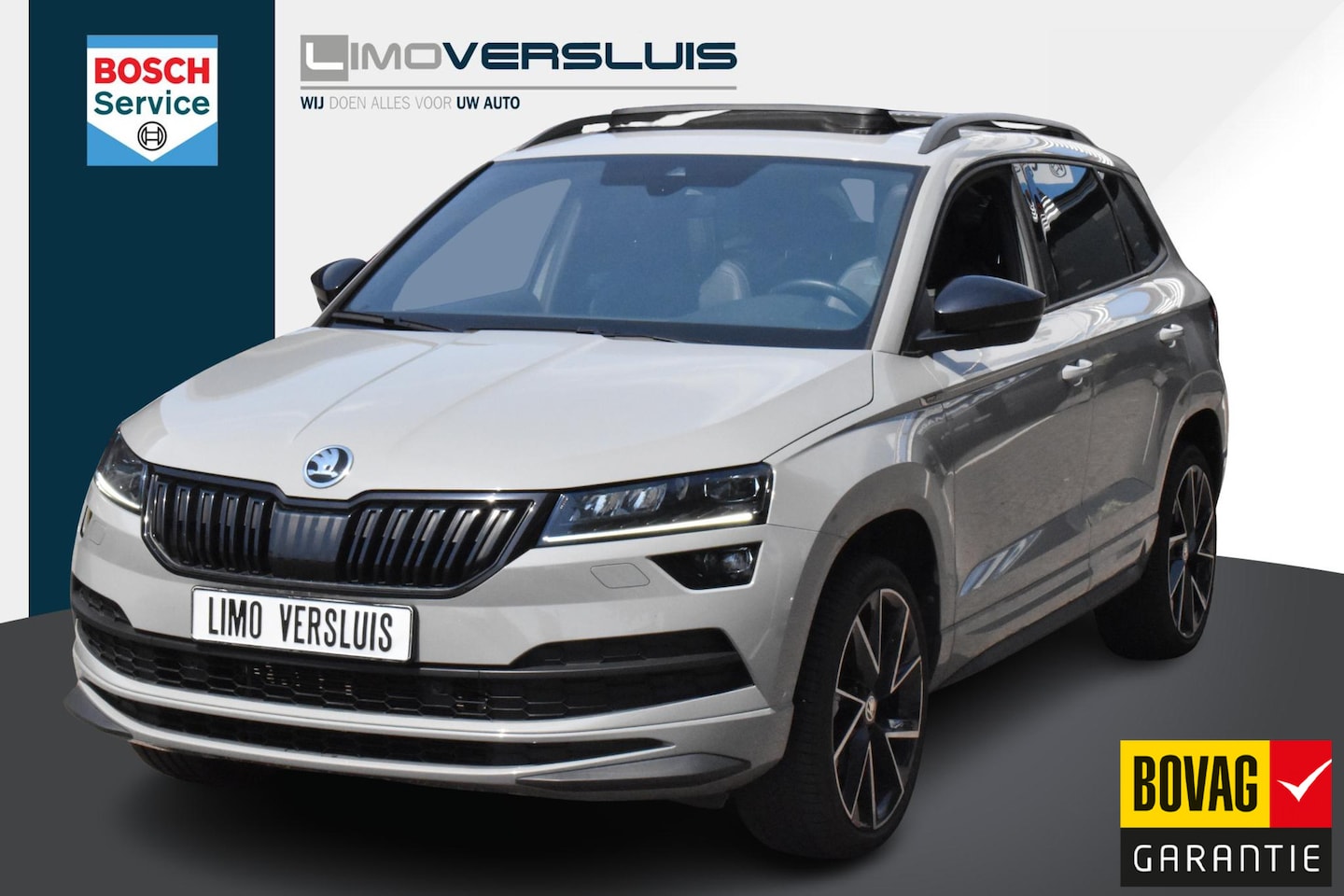 Skoda Kamiq - 1.5 TSI ACT Sportline Business Panorama | BSM | Navigatie | Trekhaak | Half-Leder | 12 mnd - AutoWereld.nl