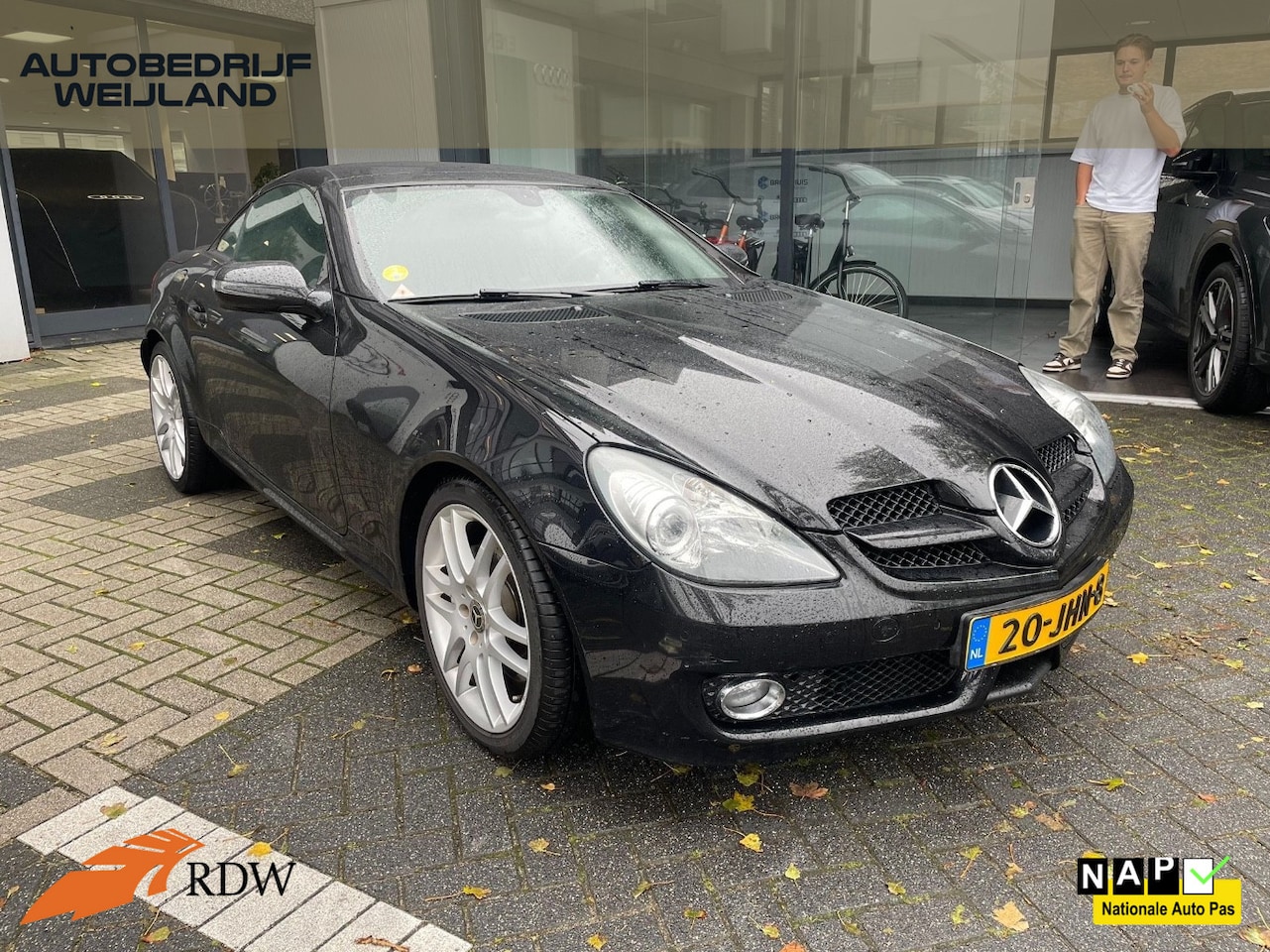 Mercedes-Benz SLK-klasse - 200 K. Prestige Plus AMG-line 184PK NL-auto I 1ste eig. I AMG-line I Navi I Leer I NAP I N - AutoWereld.nl