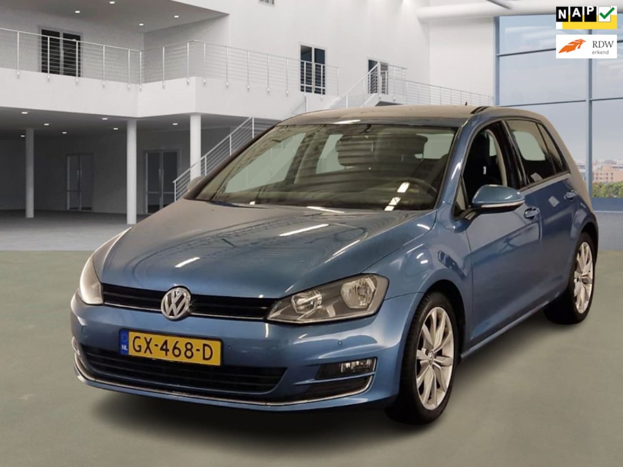 Volkswagen Golf - 1.2 TSI Business Edition|HALFLEDER|6BAK|NAVI|PSENSOR|STOELVERW - AutoWereld.nl