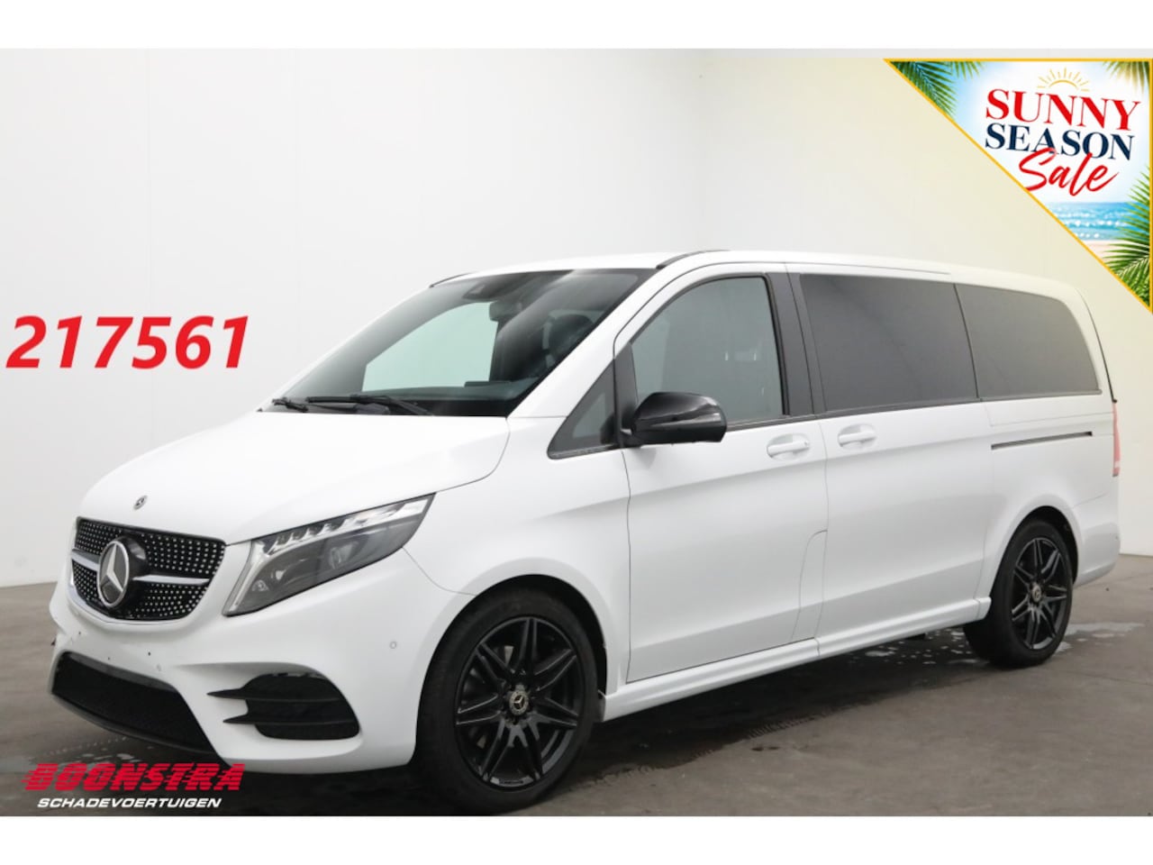 Mercedes-Benz V-klasse - 300d Lang 9G-Tronic Edition AMG DoKa Leder LED ACC Burmester 360° AHK - AutoWereld.nl