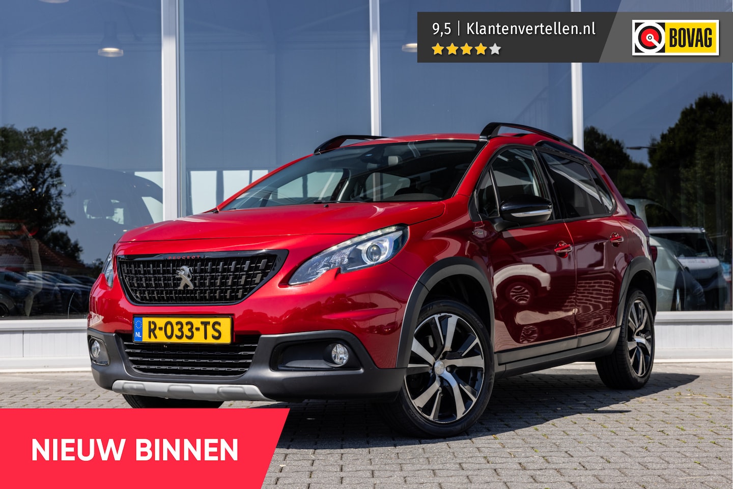 Peugeot 2008 - 1.2 PureTech GT-line | Distributie riem V.V. | Carplay | Parkeersens. - AutoWereld.nl