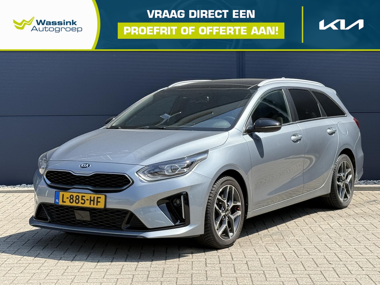 Kia Cee'd Sportswagon - Ceed 1.0 T-GDi GT-Line | Navigatie | Schuifdak | Climate Control | Camera | Carplay - AutoWereld.nl