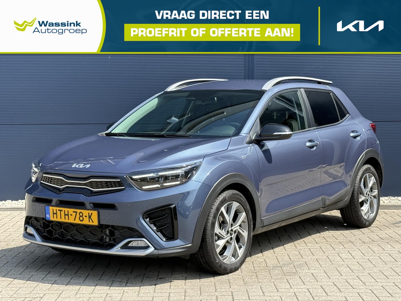 Kia Stonic - 1.0 T-GDi MHEV 100pk GT-Line | Navigatie | Carplay/Android Auto | Camera | Stuur/Stoel ver - AutoWereld.nl