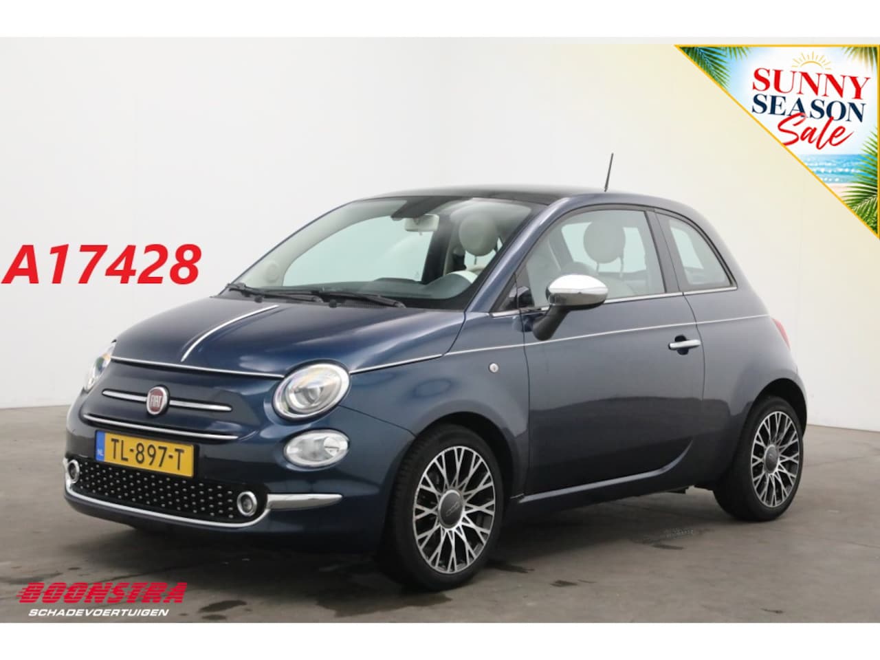 Fiat 500 - 0.9 TwinAir Turbo Collezione Navi Clima Cruise Camera PDC 82.515 km! - AutoWereld.nl