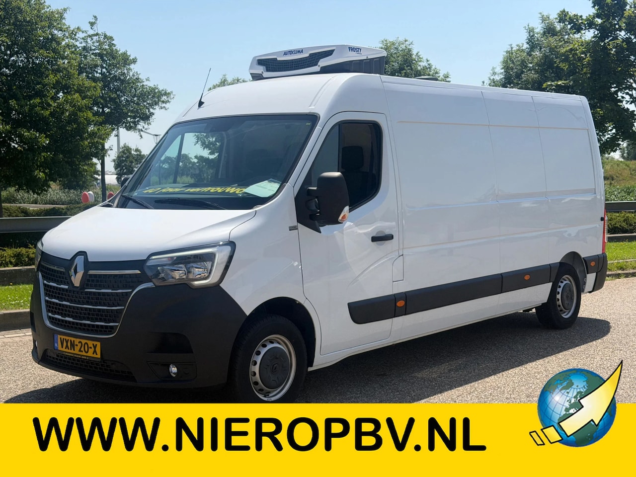Renault Master - 2.3DCI L3H2 KOELWAGEN Autoklima Koel/Vries + 220V Stekker Airco Navi Cruisecontrol BPM VRI - AutoWereld.nl