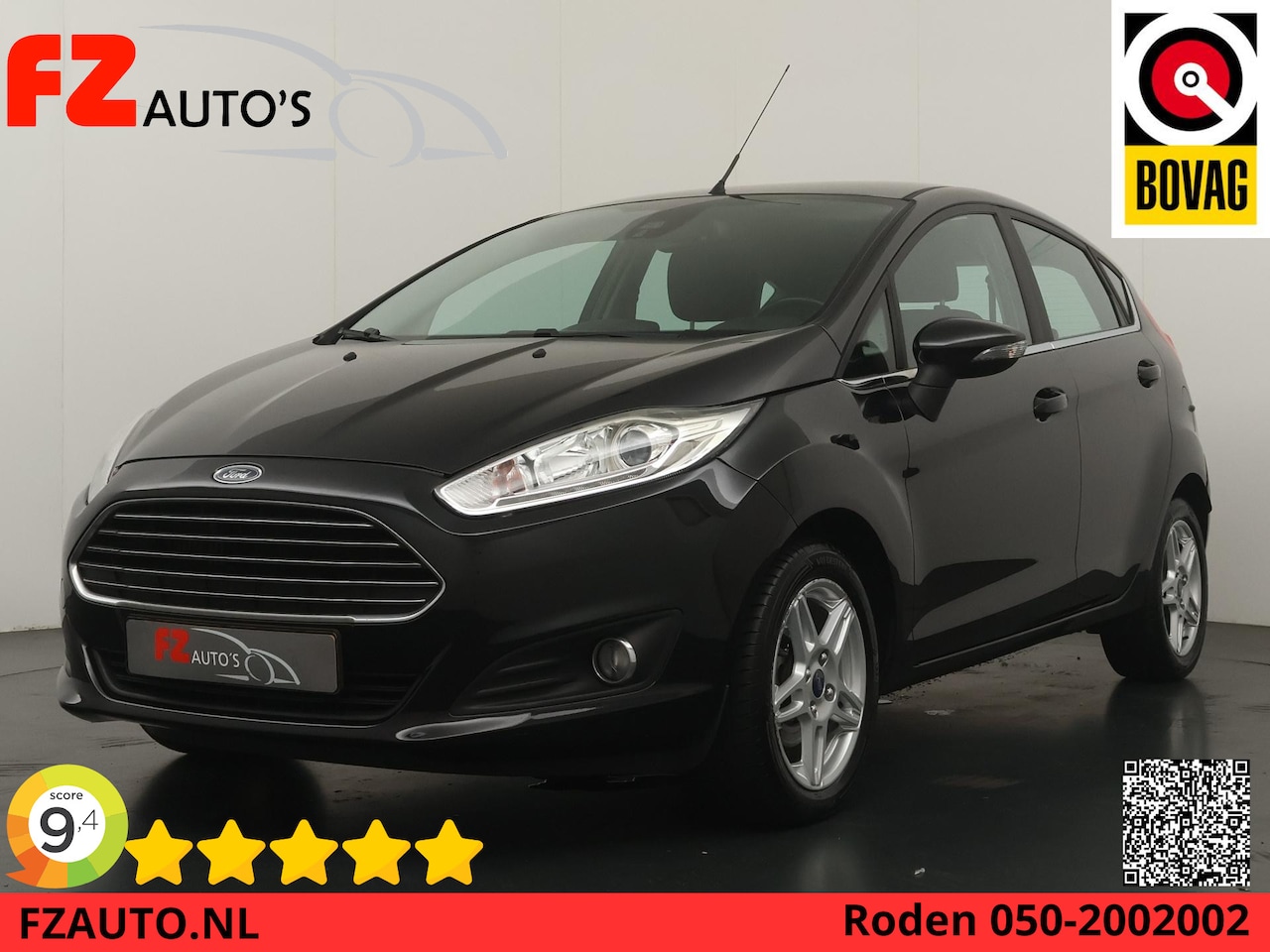 Ford Fiesta - 1.0 EcoBoost Titanium - Navigatie - Climate Control - Cruise Control - Parkeersens A - AutoWereld.nl