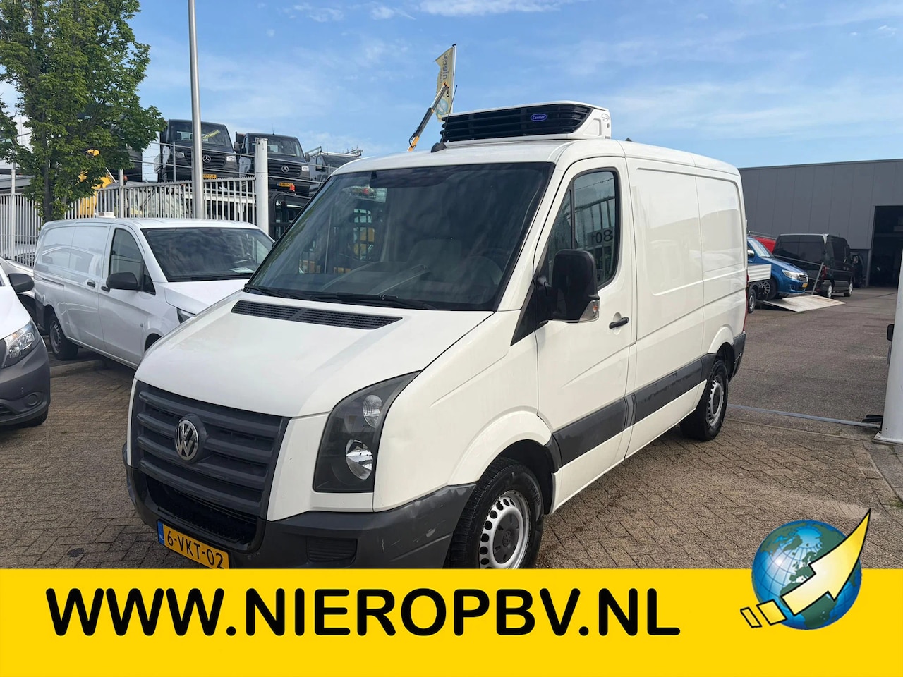 Volkswagen Crafter - 2.5TDI L1H1 Koelwagen +220V Stekker Carrier Trekhaak Airco Cruisecontrol - AutoWereld.nl