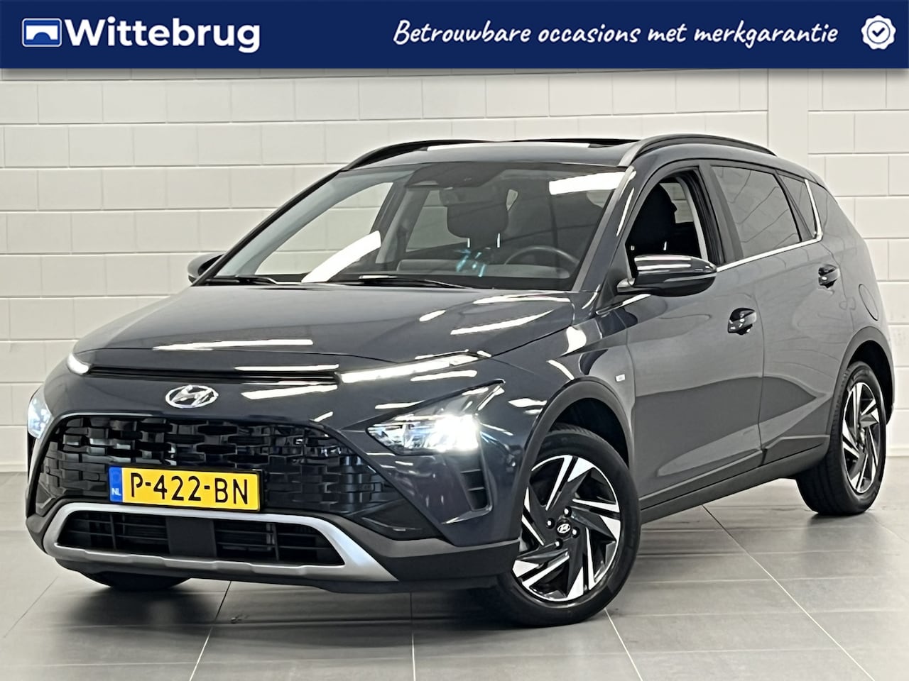 Hyundai Bayon - 1.0 T-GDI Premium Sky AUTOMAAT! | OPEN DAK | BOSE AUDIO | FULL LED | KEYLESS | ZEER COMPLE - AutoWereld.nl