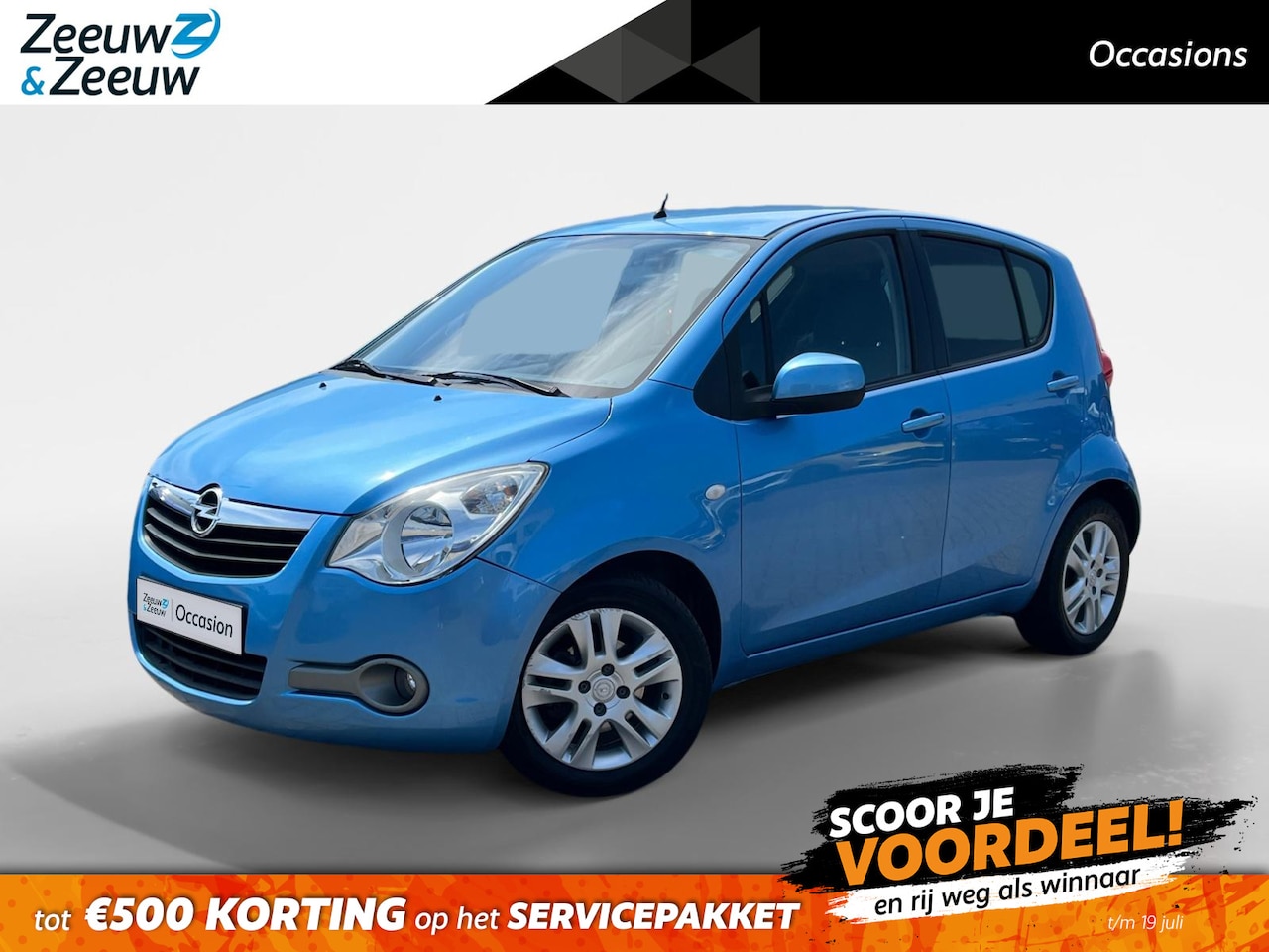 Opel Agila - 1.2 Edition |Automaat| Airco| Stoelverwarming| 12 maanden Bovag garantie| - AutoWereld.nl