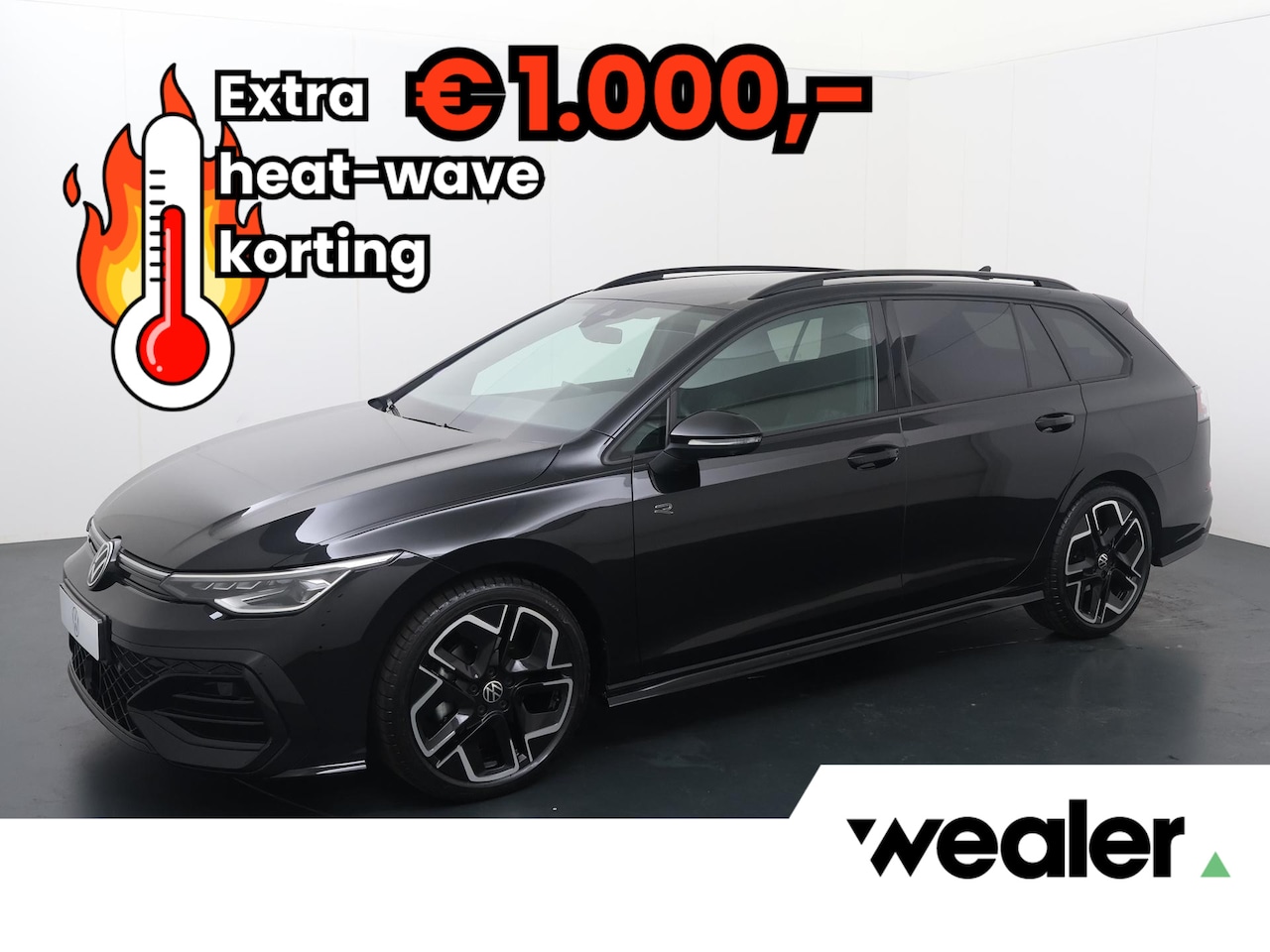Volkswagen Golf Variant - R-Line-Edition 1.5 eTSI | 116 PK | Automaat |  LED Matrix | 360 Camera | Elektrische Achte - AutoWereld.nl