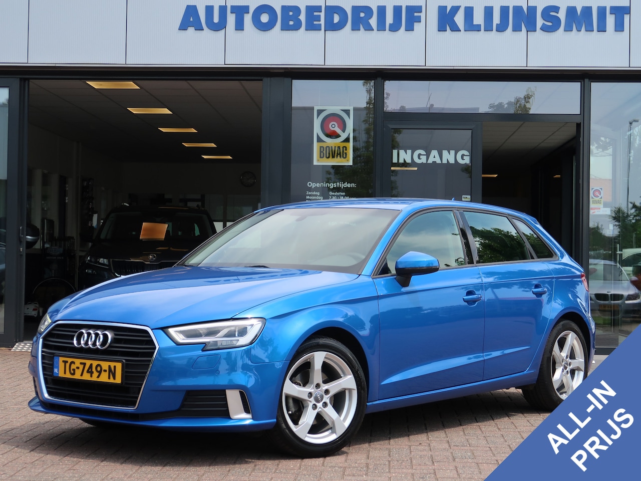 Audi A3 Sportback - 1.0 TFSI Sport Edition | Parkeersensoren | Navigatie | Led - AutoWereld.nl