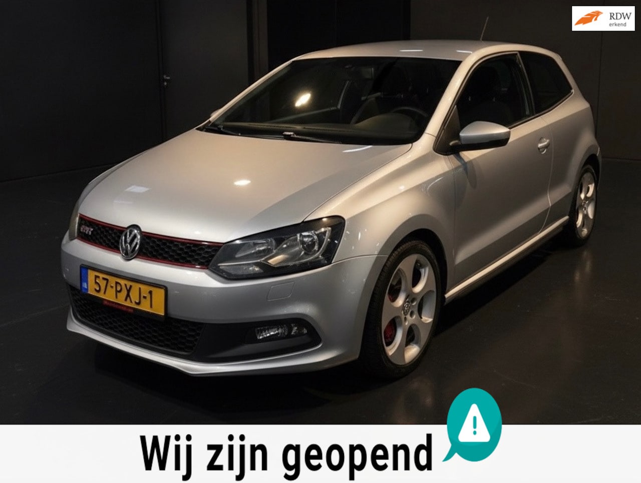 Volkswagen Polo - 1.4 TSI GTI-automaat-uitlaat systeem-dsg-xenon koplampen - AutoWereld.nl