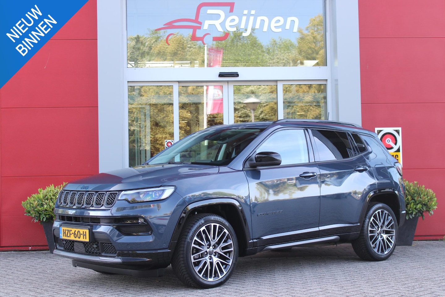 Jeep Compass - 4xe 240PK Plug-in Hybrid ELECTRIC SUMMIT | LEDEREN BEKLEDING | STOEL VENTILATIE | STOEL/ST - AutoWereld.nl