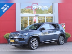 Jeep Compass - 4xe 240PK Plug-in Hybrid ELECTRIC SUMMIT | LEDEREN BEKLEDING | STOEL VENTILATIE | STOEL/ST