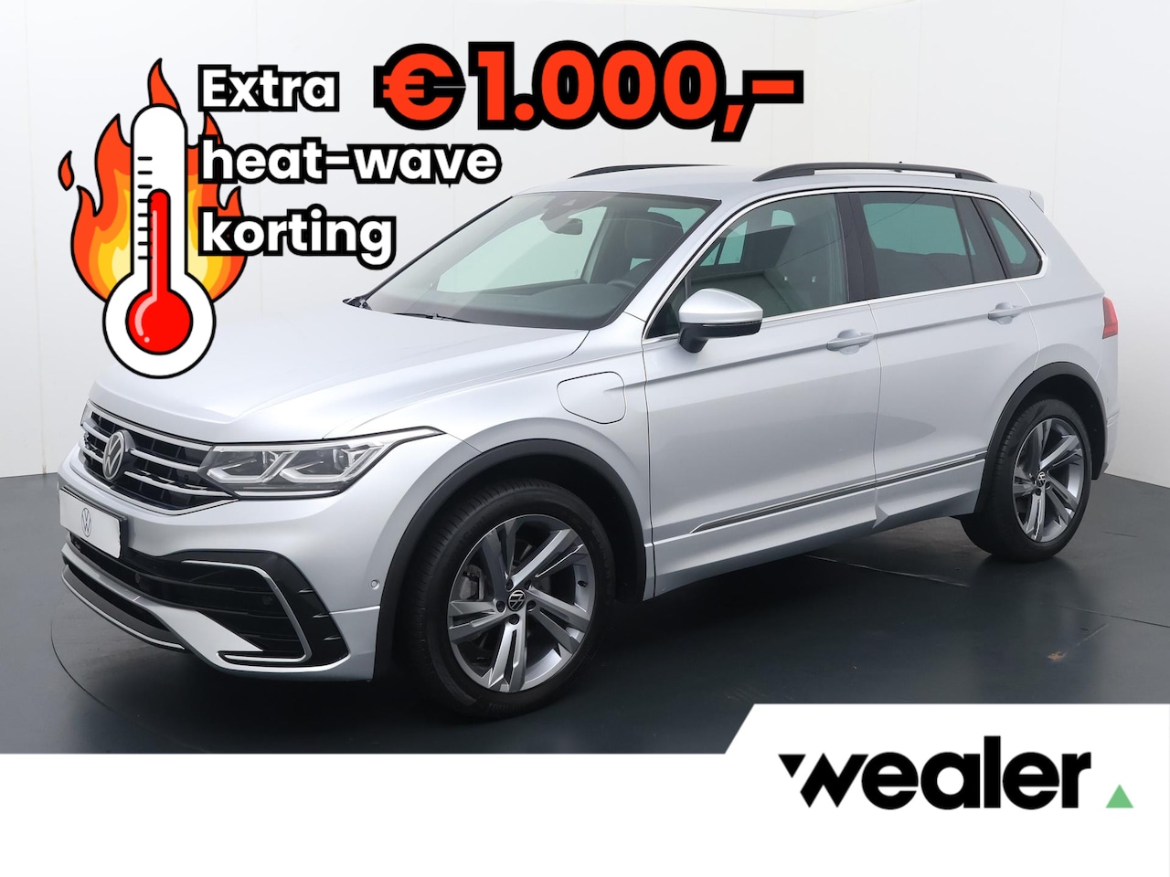 Volkswagen Tiguan - 1.4 TSI eHybrid R-Line Business+ | 245 PK | SoH 97% | Matrix LED koplampen | Achteruitrijc - AutoWereld.nl