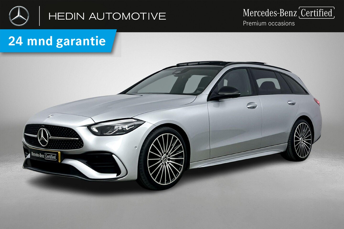 Mercedes-Benz C-klasse Estate - C 180 Automaat AMG Line | Nightpakket | Panoramadak - AutoWereld.nl