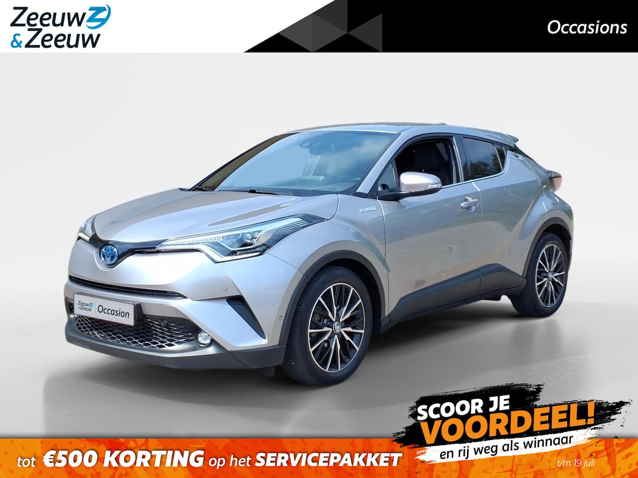 Toyota C-HR - 1.8 Hybrid Executive Automaat | Airco-Ecc | Navigatie | Camera-PDC | Blindspot | 1 jaar Ga - AutoWereld.nl