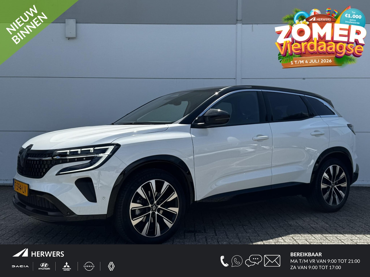 Renault Austral - 1.2 mild hybrid advanced 130 techno / Apple Carplay & Android Auto / Keyless / 19'' Lichtm - AutoWereld.nl
