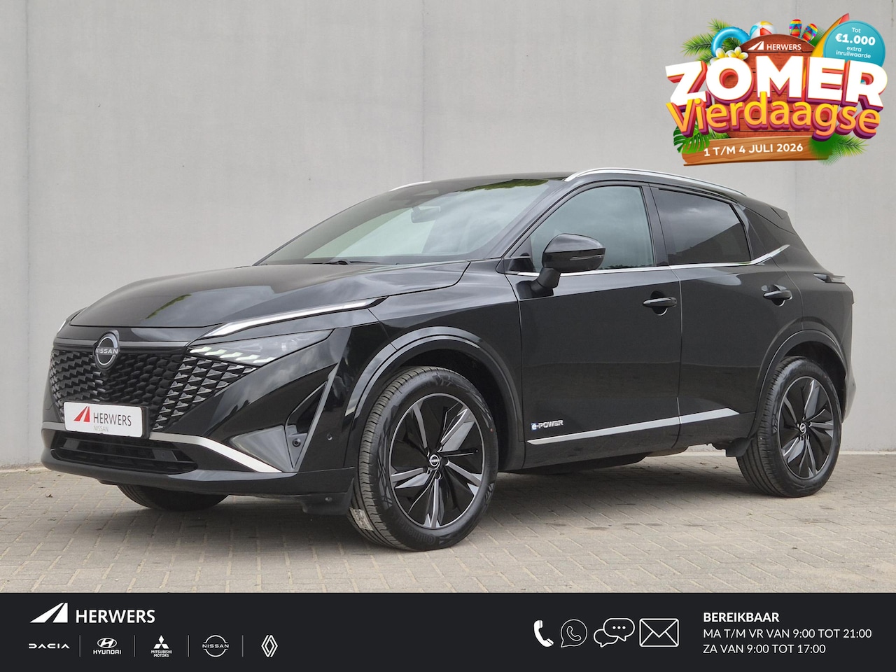 Nissan Qashqai - 1.5 e-Power Tekna / Fabrieksgarantie tot 06-2027<100.000 km / Cold Pack / Head Up Display - AutoWereld.nl