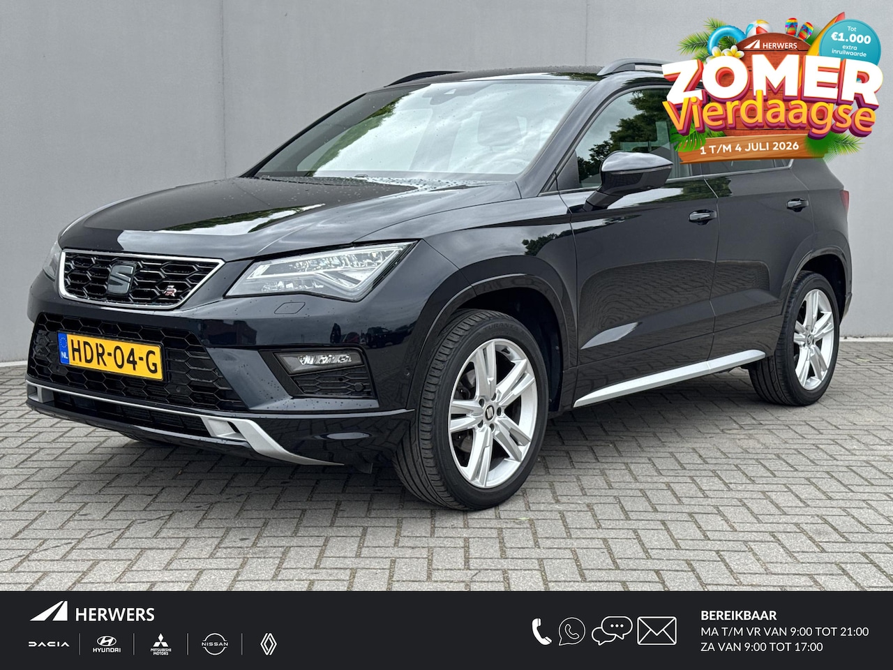 SEAT Ateca - 1.5 TSI FR Business Intense / Elekt. Wegklapbare Trekhaak (1.600KG) / Adaptieve Cruise Con - AutoWereld.nl