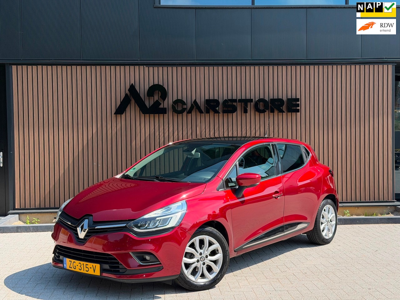 Renault Clio - 0.9 TCe Intens BOSÉ NAP APK AIRCO GLASDAK LED NETTE AUTO! - AutoWereld.nl