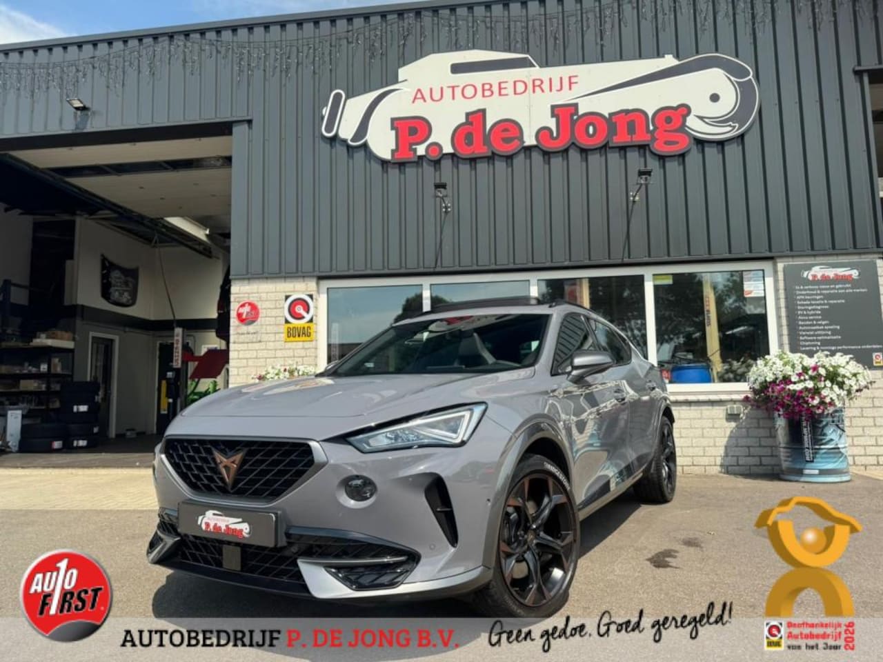 CUPRA Formentor - 1.4 E-Hybrid VZ PERF. VZ stuur Panoramadak Memory El.klep Camera Blis 245PK Erg mooi! - AutoWereld.nl