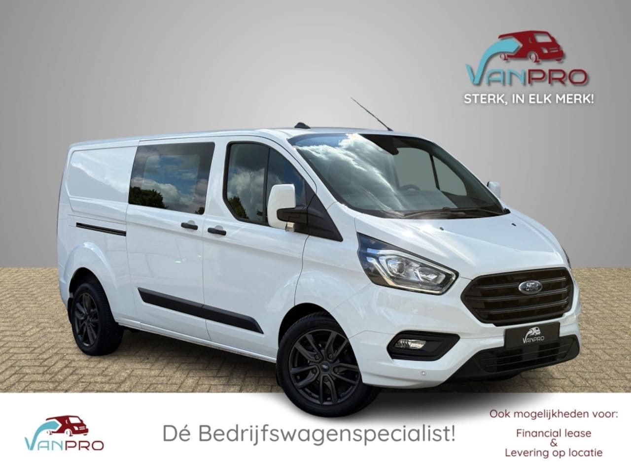 Ford Transit Custom - Custom 2.0 TDCI 170 PK L2 Dubbelcabine Automaat / LED / Camera / Stoelverwarming / Carplay - AutoWereld.nl