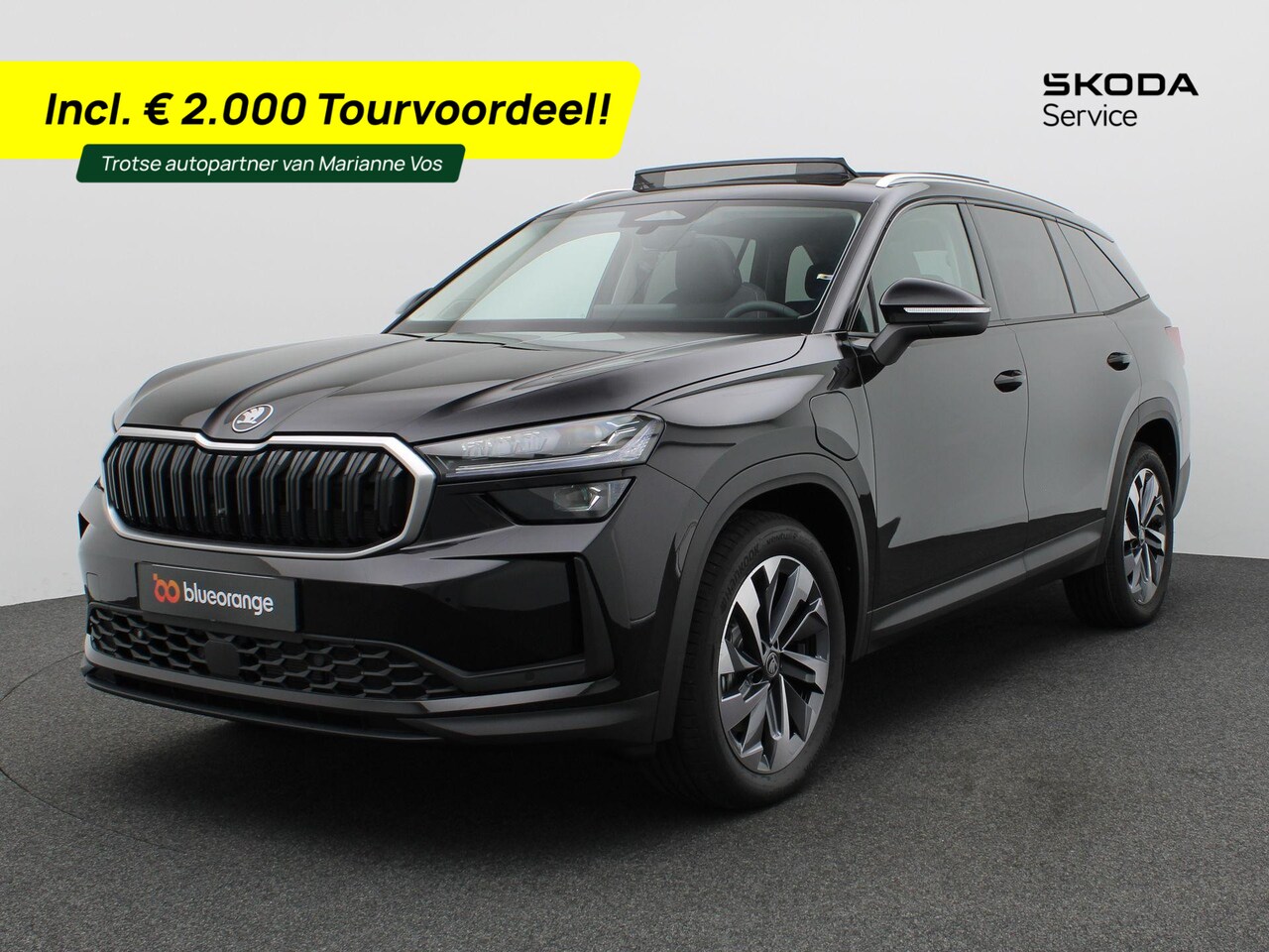 Skoda Kodiaq - 1.5 TSI PHEV Business Edition Plus 204PK DSG Pano-Schuifdak, Trekhaak, Keyless, Matrix-Led - AutoWereld.nl