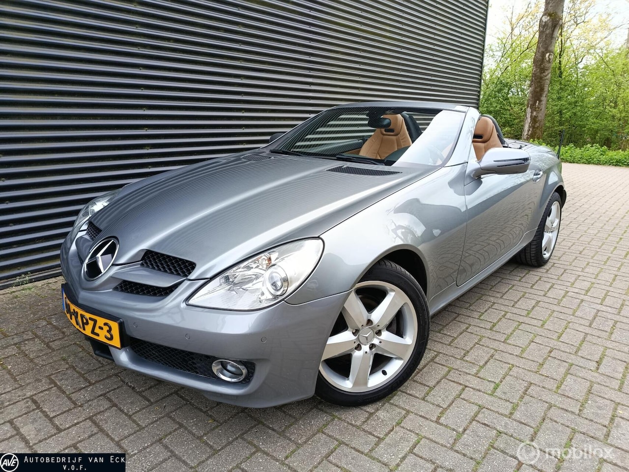 Mercedes-Benz SLK-klasse - 200 K. Prestige Plus cabrio, Leer, Cruise, Navi - AutoWereld.nl