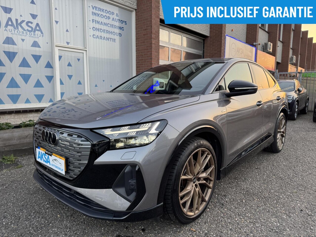 Audi Q4 Sportback e-tron - 35 S edition 55 kWh Camera 21 inch Leder Keyless - AutoWereld.nl