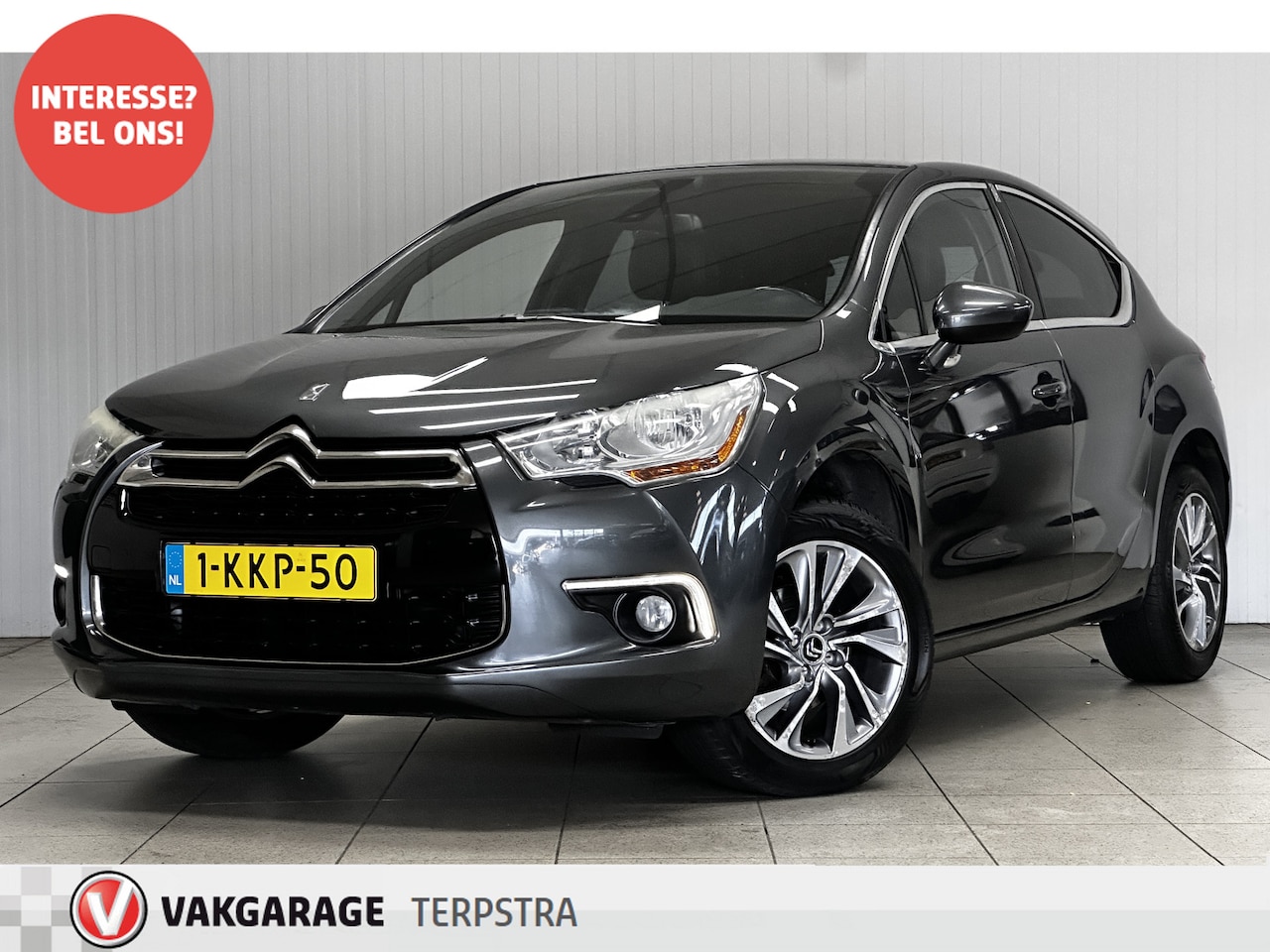 Citroën DS4 - 1.6 VTi So Chic/ Trekhaak/ Pano-Raam/ Zwarte-Hemel/ Half - Leder/ Navi/ Clima/ Cruise/ Ele - AutoWereld.nl