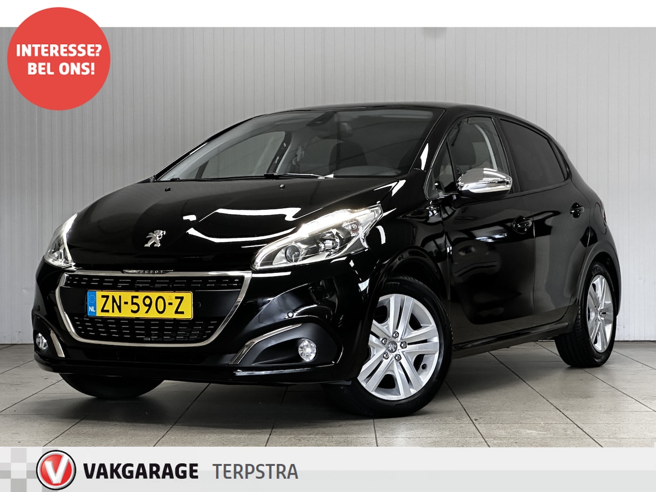 Peugeot 208 - 1.2 PureTech Signature/ D-Riem verv: 71.000 KM!/ Apple + Android/ Navi/ Airco/ Cruise/ DAB - AutoWereld.nl