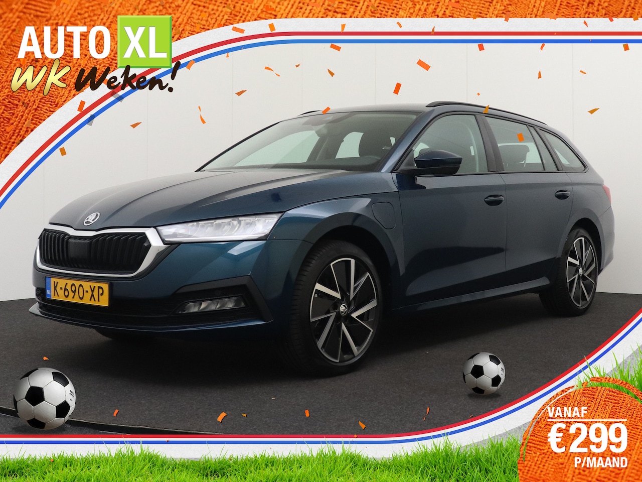 Skoda Octavia Combi - 1.4 TSI iV PHEV Business Sport Trekhaak Carplay 18' velgen - AutoWereld.nl