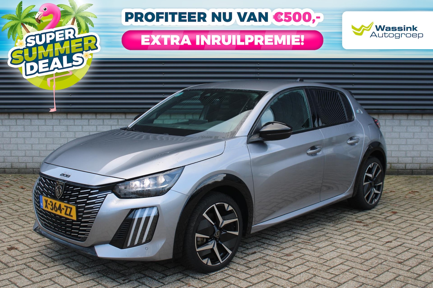 Peugeot e-208 - 136pk GT I Camera Achter I Parkeersensoren I Cruise Control I Airco I Alcantara | SOH 97,5 - AutoWereld.nl