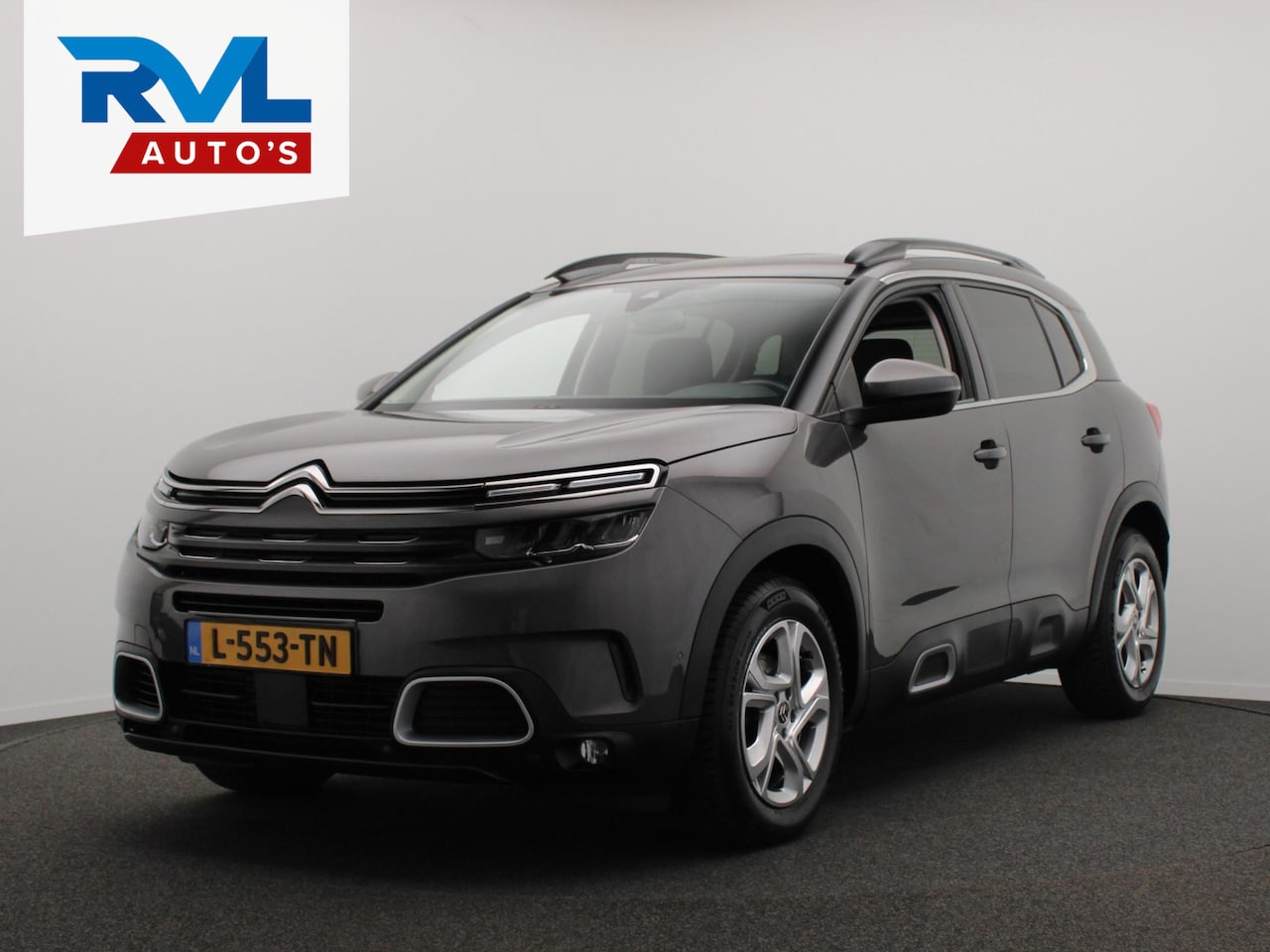 Citroën C5 Aircross - 1.2 PureTech Feel * Origineel Nederlands * Carplay Adaptive-cruise Leder Camera Navigatie - AutoWereld.nl