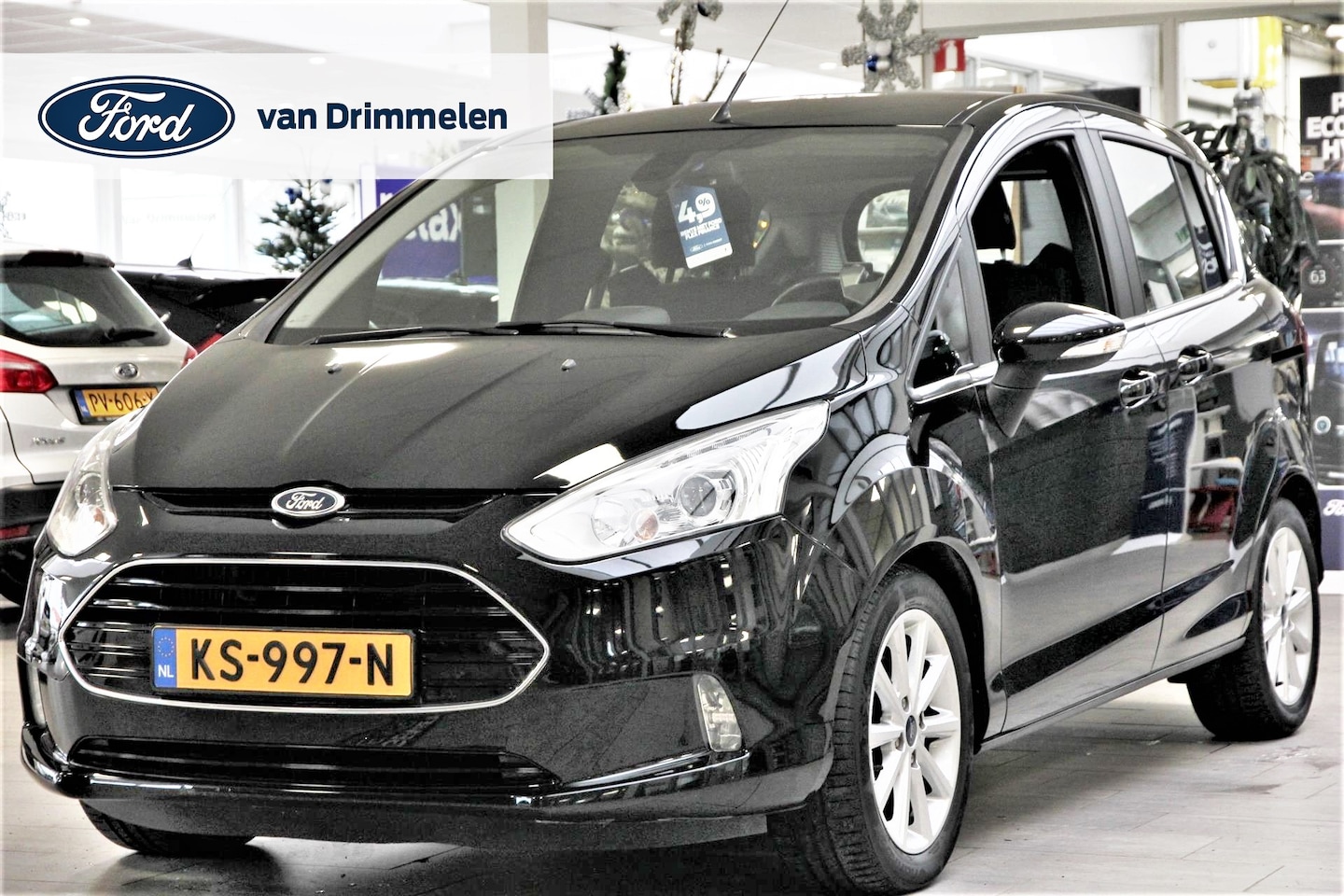 Ford B-Max - 125PK Titanium | Shadow Black I Nieuwe distributiriem - AutoWereld.nl