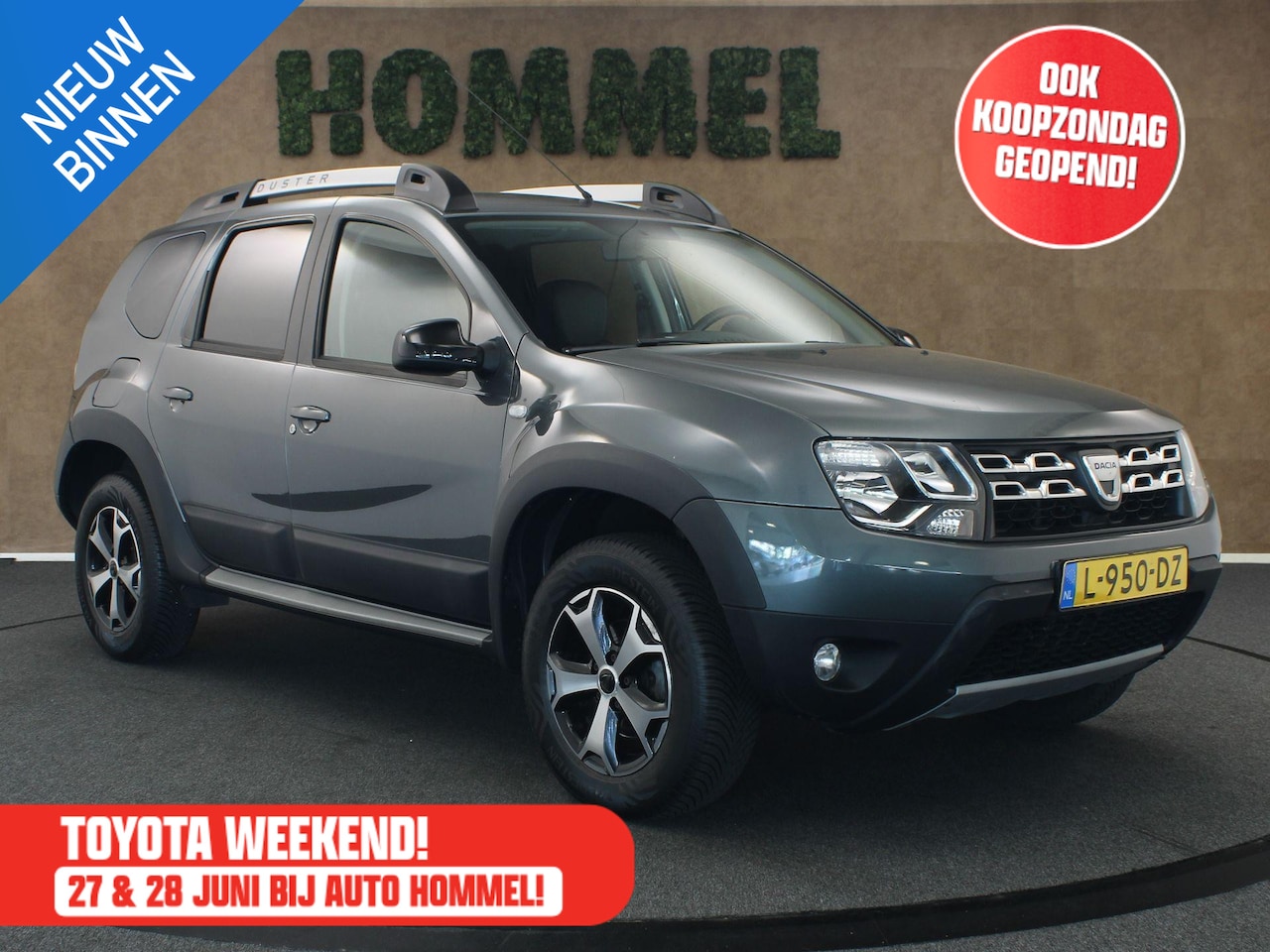 Dacia Duster - 1.2 TCe 4x2 Blackshadow - VASTE 13 POLIGE TREKHAAK - TREKGEWICHT 1500 KG - BLUETOOTH - OND - AutoWereld.nl