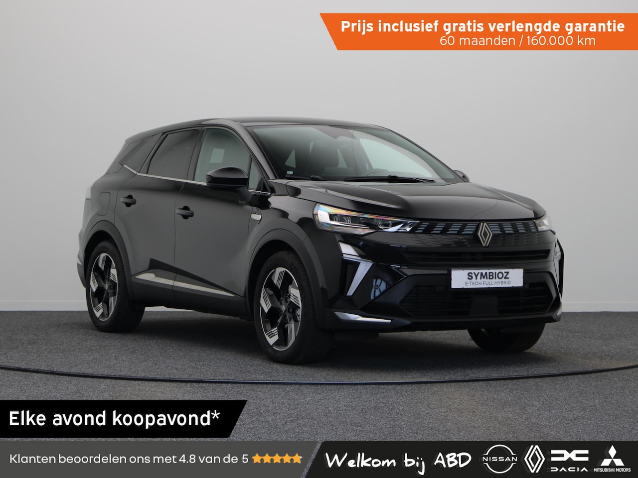 Renault Symbioz - 1.8 E-Tech full hybrid 160pk techno | Vijf jaar garantie | Achteruitrijcamera | Apple Carp - AutoWereld.nl