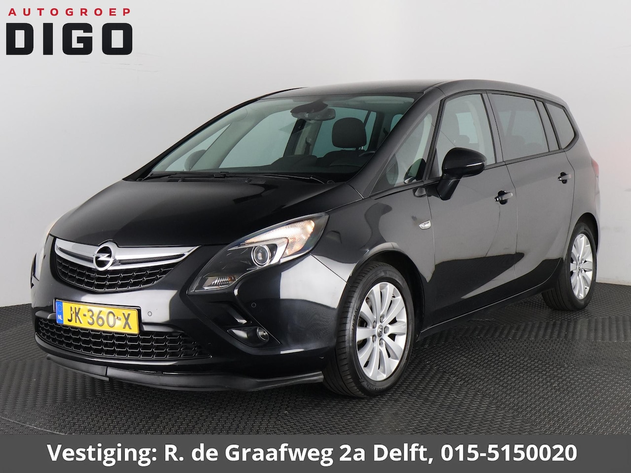 Opel Zafira Tourer - 1.4 Cosmo 7p. 7-zitplaatsen | Navigatie | Camera | Parkeersensoren | - AutoWereld.nl