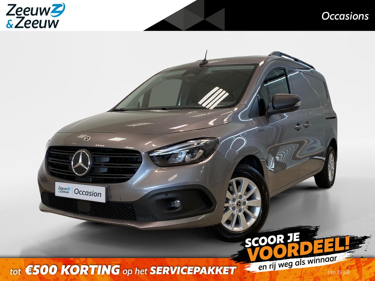 Mercedes-Benz eCitan - L2 | PRO | 51KWH | TREKHAAK | NL-AUTO | DIRECT LEVERBAAR! | - AutoWereld.nl