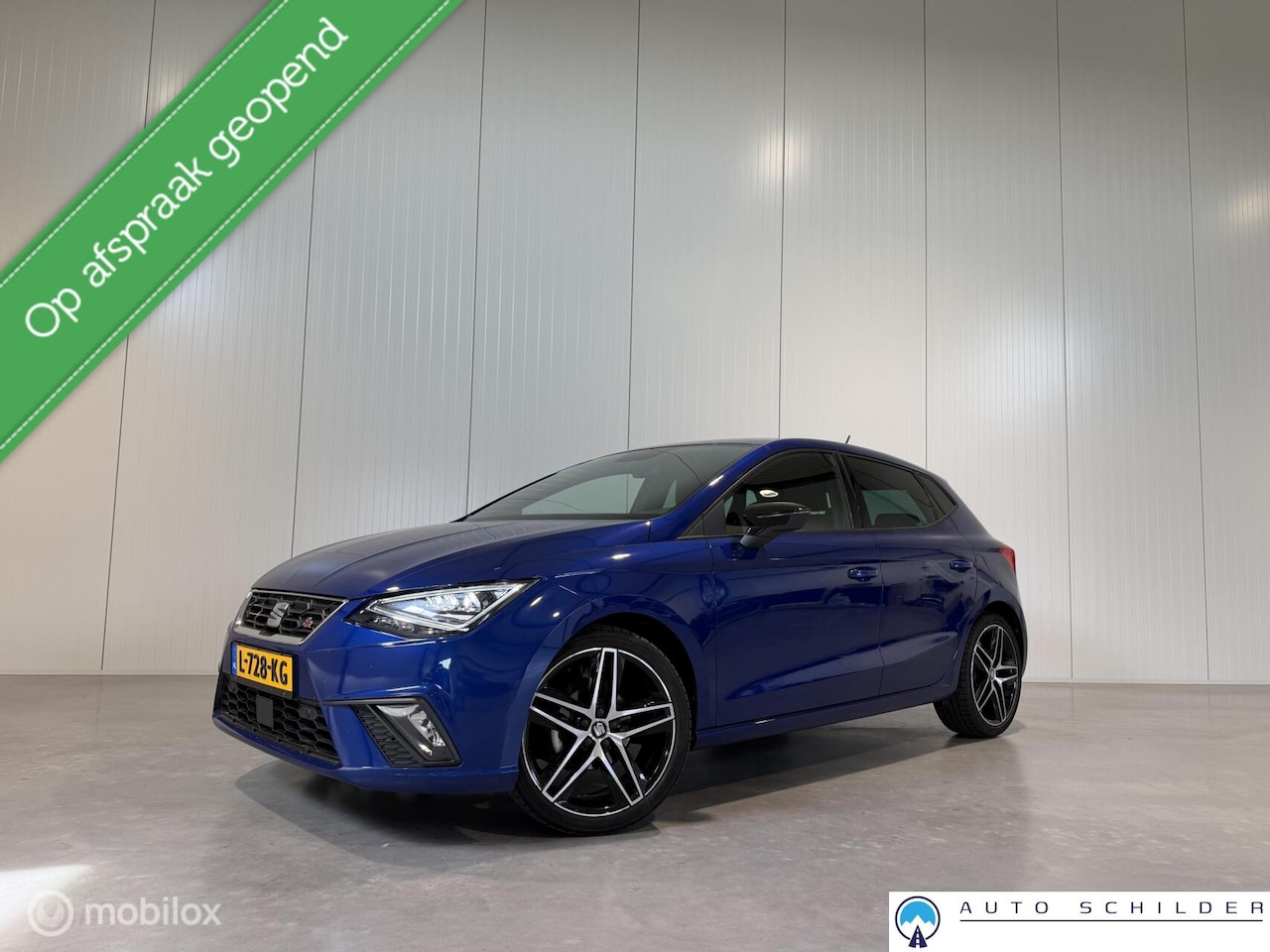 SEAT Ibiza - 1.0 TSI FR Business Intense Plus 1.0 TSI FR Business Intense Plus, Navi|Led|Carplay|Leder/alcantara|1e Eig.|Org. NL|18" - AutoWereld.nl