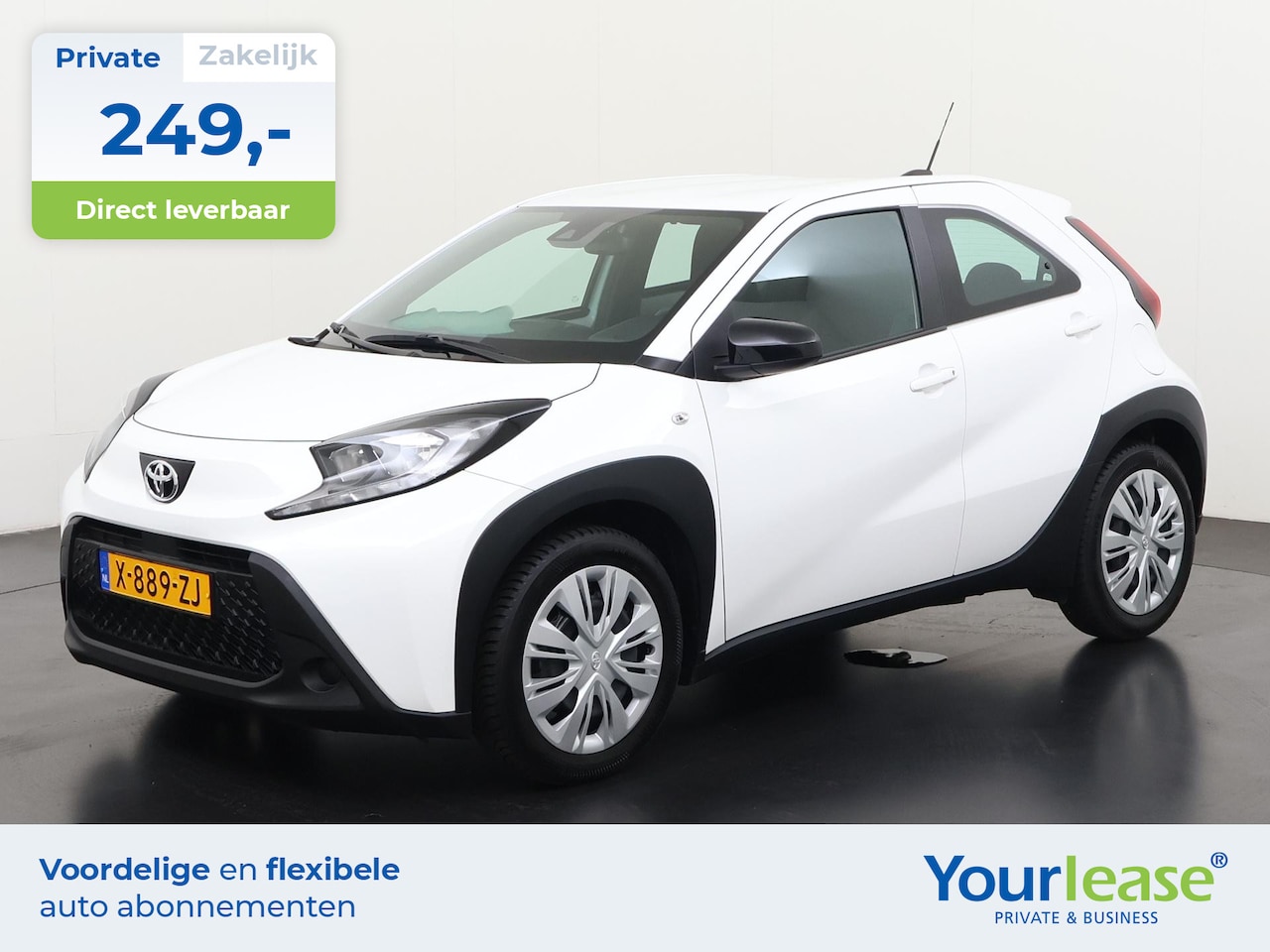 Toyota Aygo X - 1.0 VVT-i MT Play | All-in 249,- Private Lease | Direct uit voorraad - AutoWereld.nl