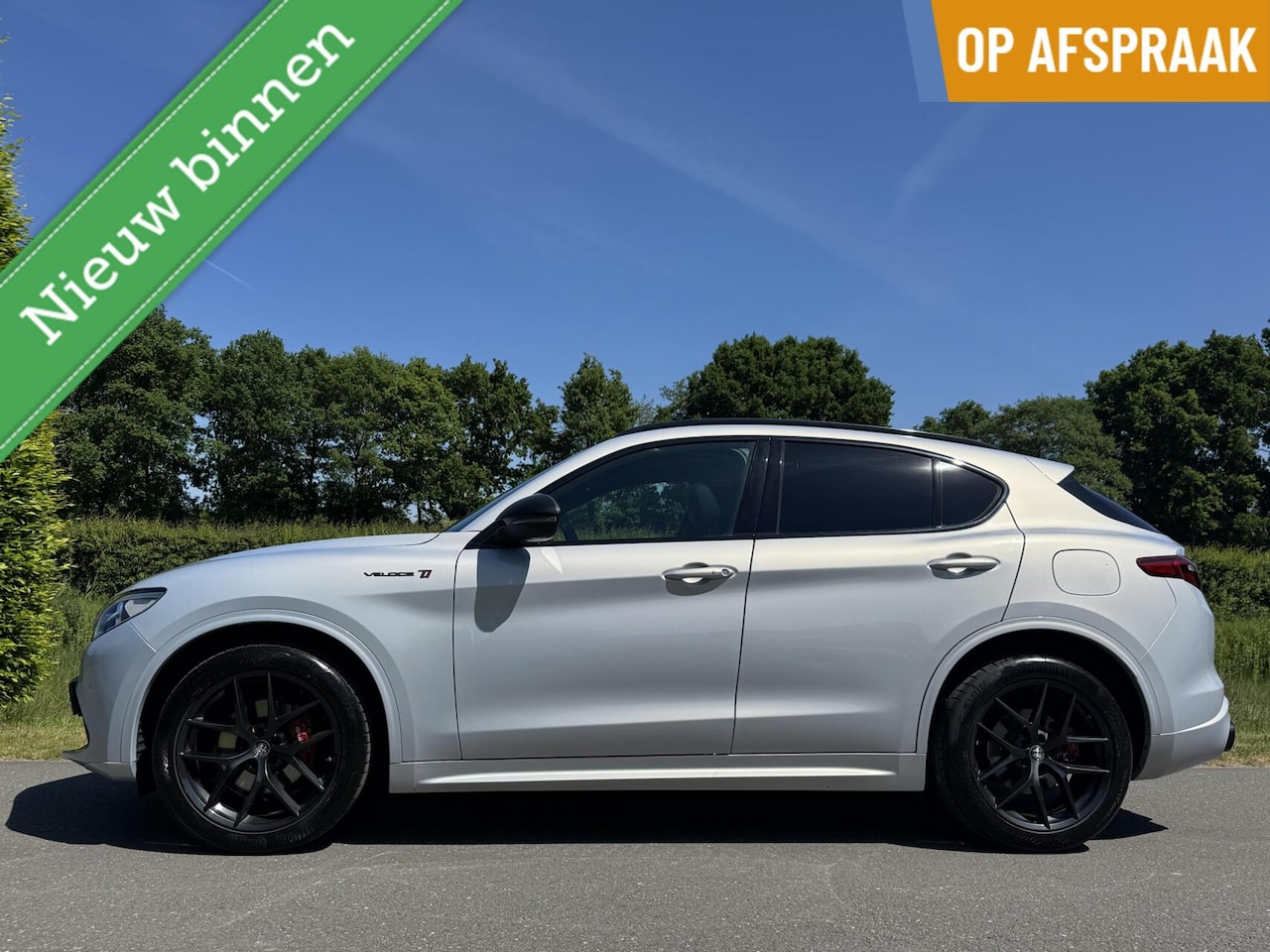 Alfa Romeo Stelvio - 2.0t Q4 280pk Veloce, my21, Perla Lunare, 20 inch, 44dkm - AutoWereld.nl